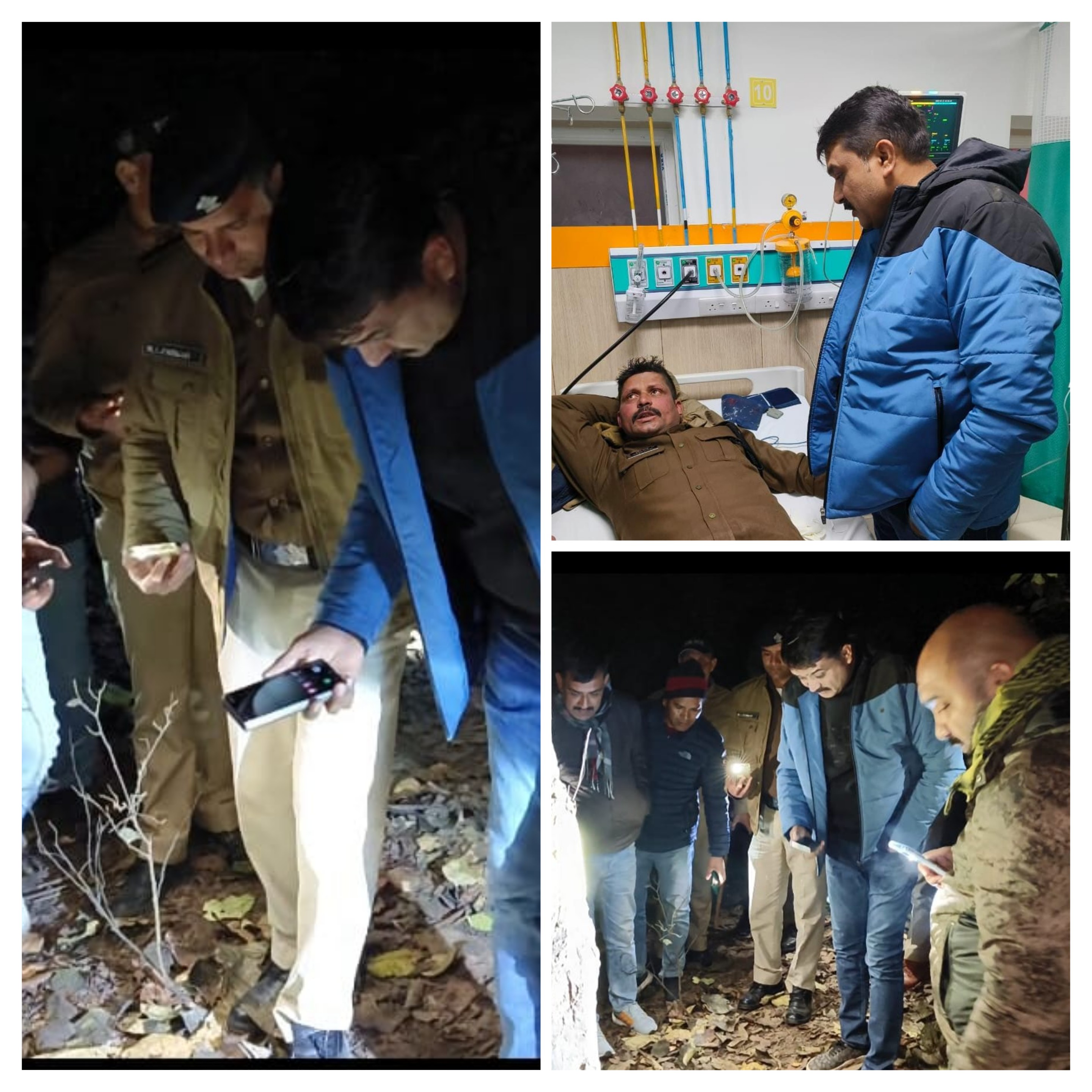 क्लेमेंटटाउन क्षेत्र में कल देर रात कुख्यात बदमाशो व पुलिस के बीच हुई मुठभेड़, 4 बदमाश गिरफ्तार