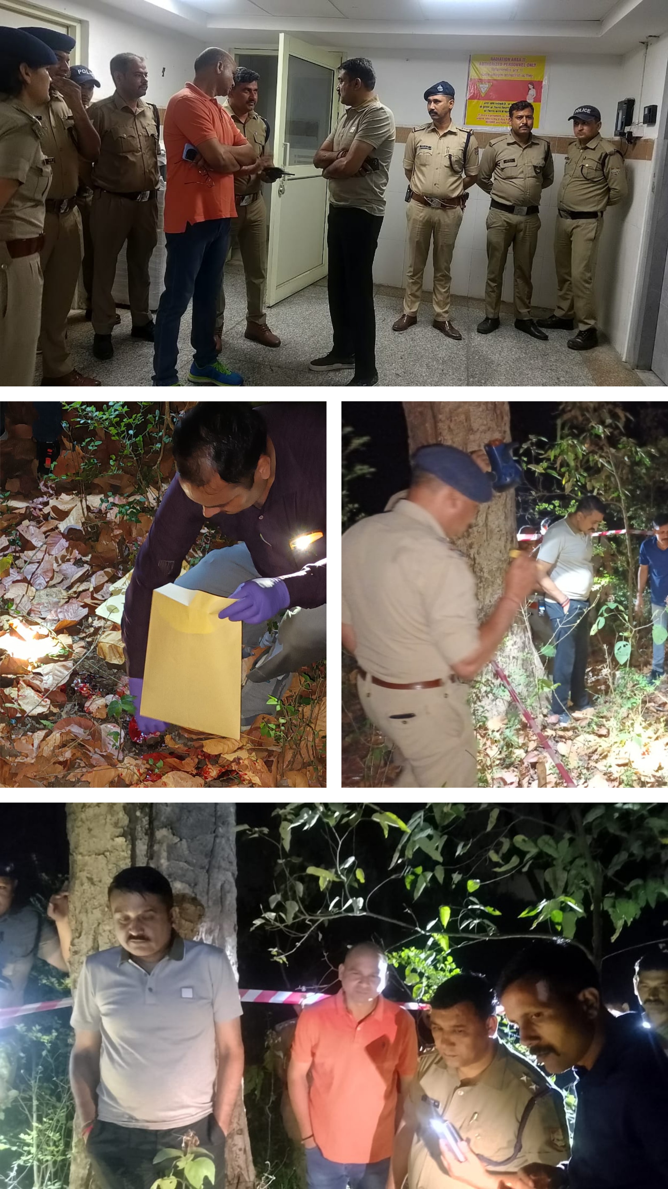 प्रेमनगर के ढाकूवाली के जंगलों में बदमाश व पुलिस के बीच हुई मुठभेड़ में बदमाश के पैर में लगी गोली