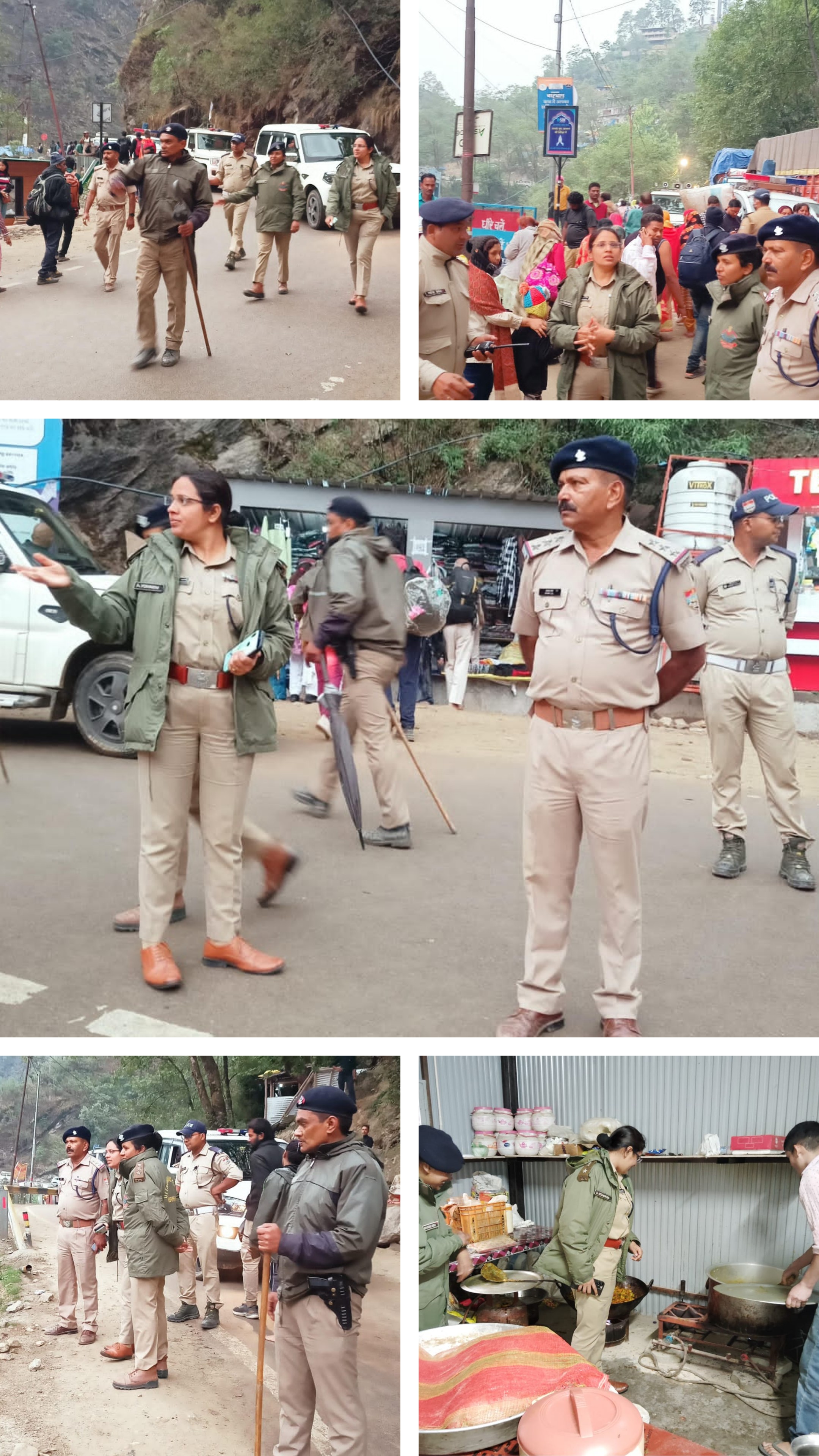 पुलिस अधीक्षक रुद्रप्रयाग ने यात्रा पूरी करने के उपरान्त सोनप्रयाग पहुंचे श्रद्धालुओं से किया संवाद