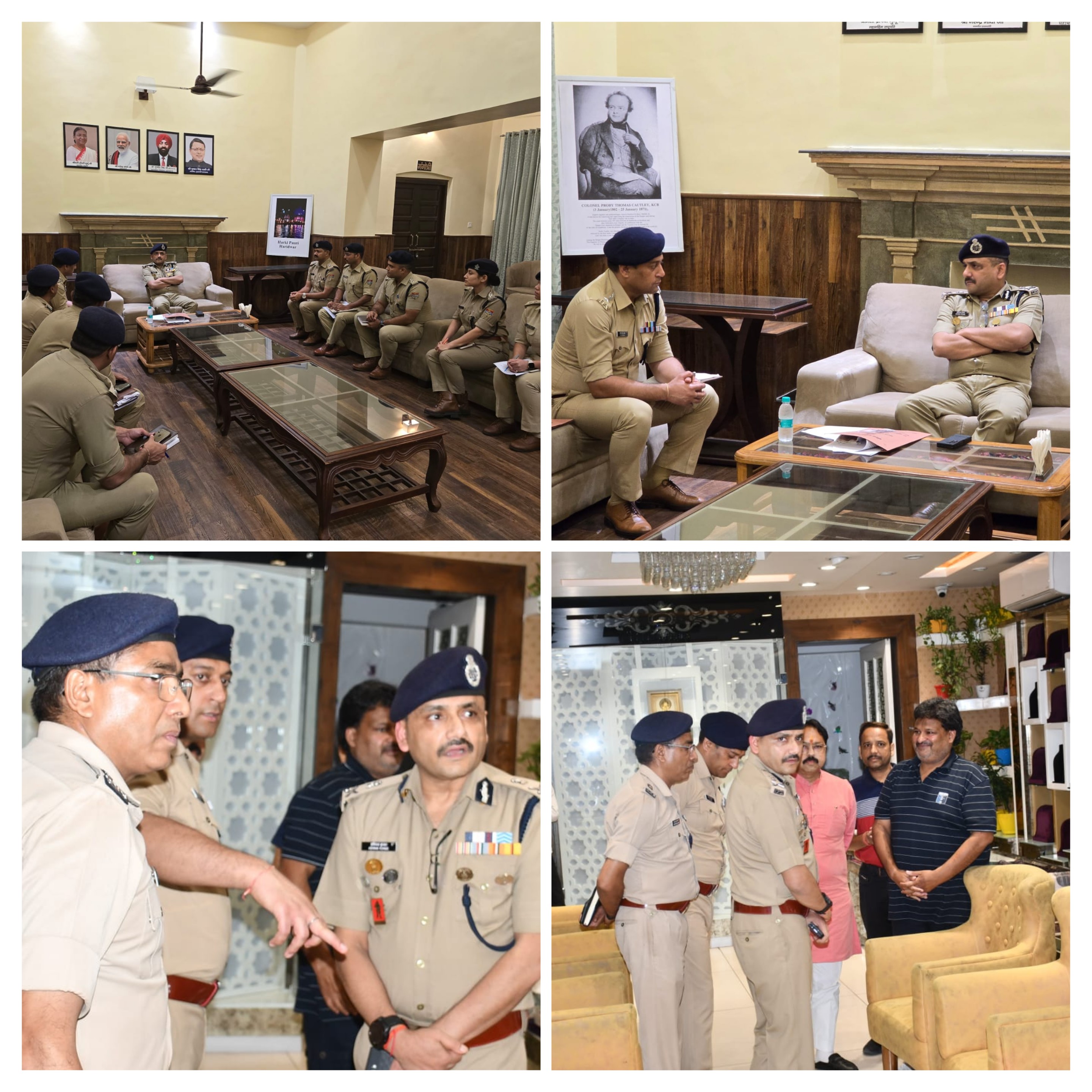 डीजीपी पहुँचे हरिद्वार, एसटीएफ़ व हरिद्वार पुलिस पर मामले के जल्द खुलासे को जताया भरोसा