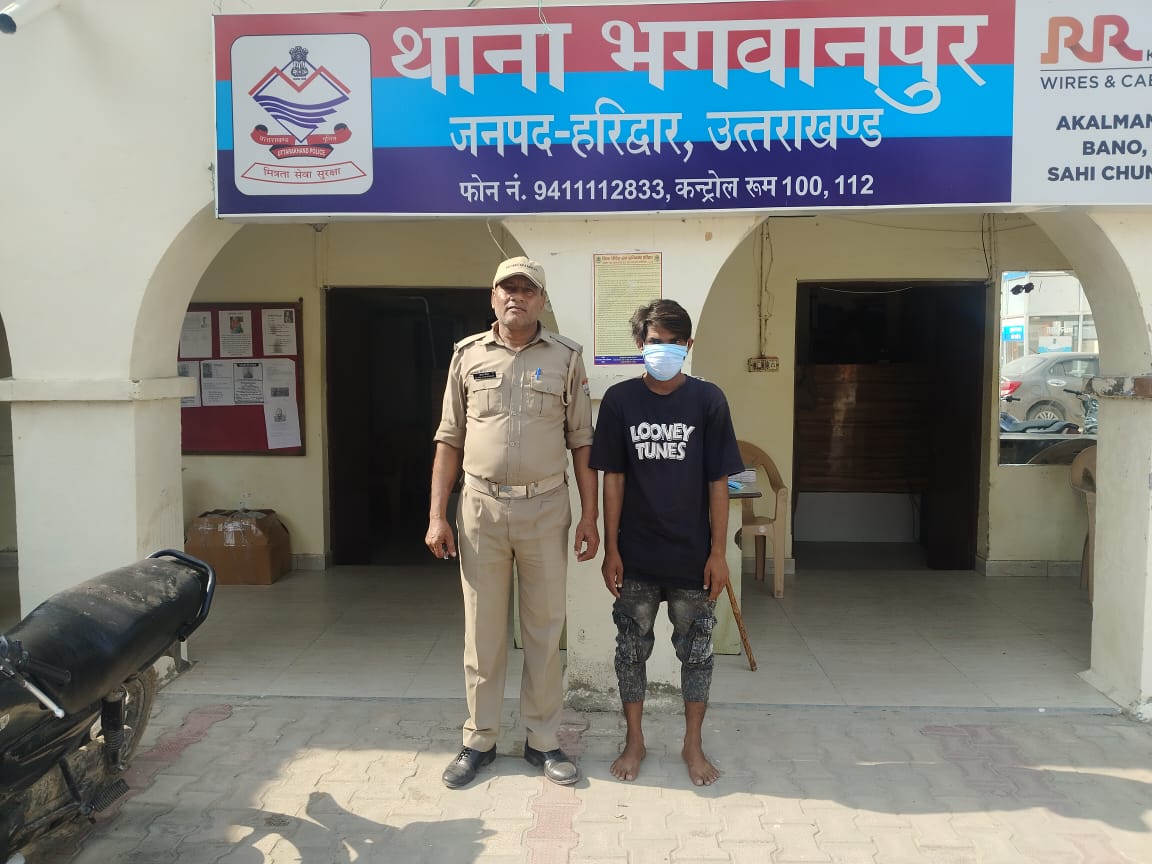 नाबालिग को बहला फुसलाकर ले जाने वाला आरोपी आया पुलिस की गिरफ्त में