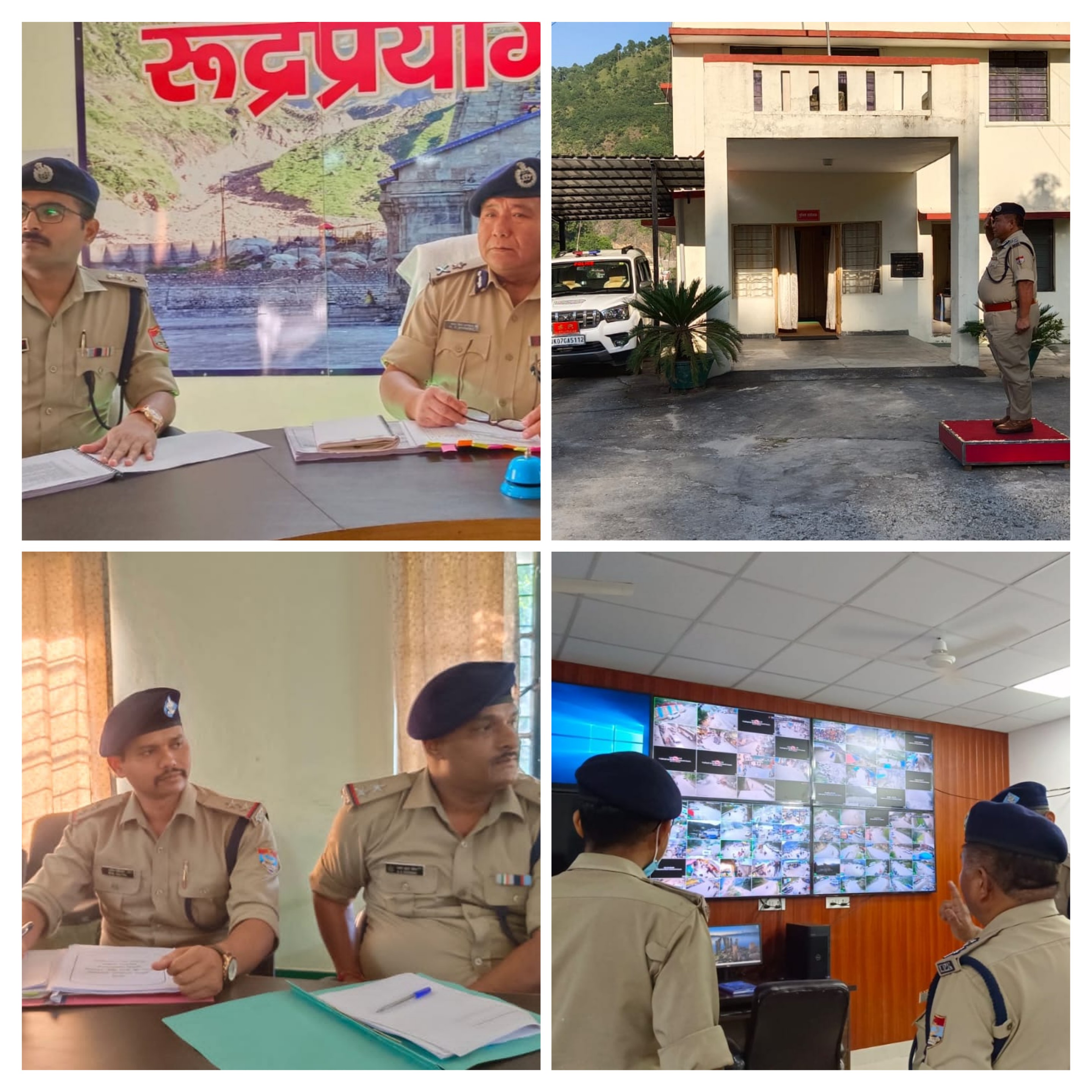 पुलिस महानिरीक्षक, गढ़वाल परिक्षेत्र उत्तराखण्ड पहुंचे  रुद्रप्रयाग