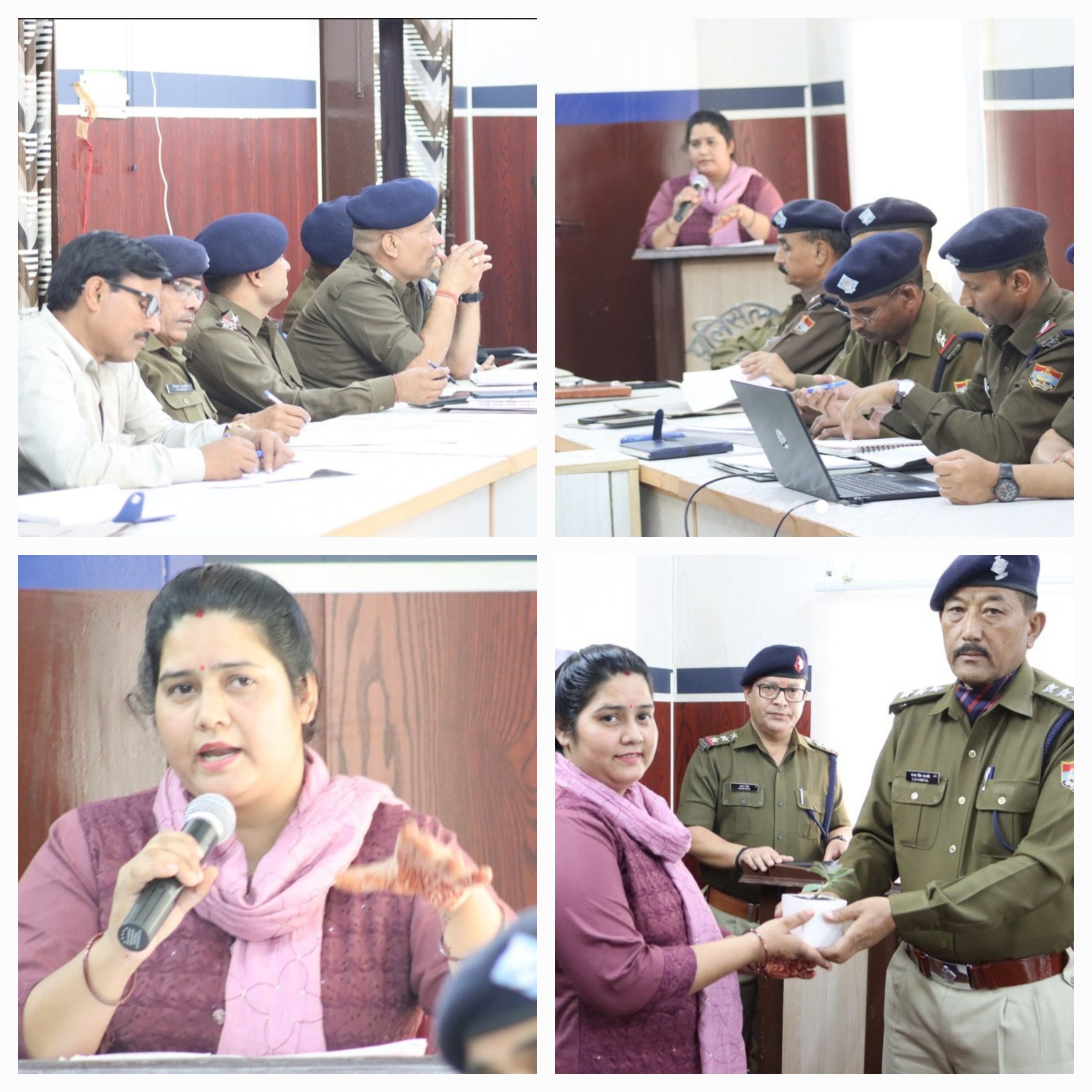 पुलिसकर्मियों के लिए तनाव प्रबंधन पर कार्यशाला का किया गया आयोजन