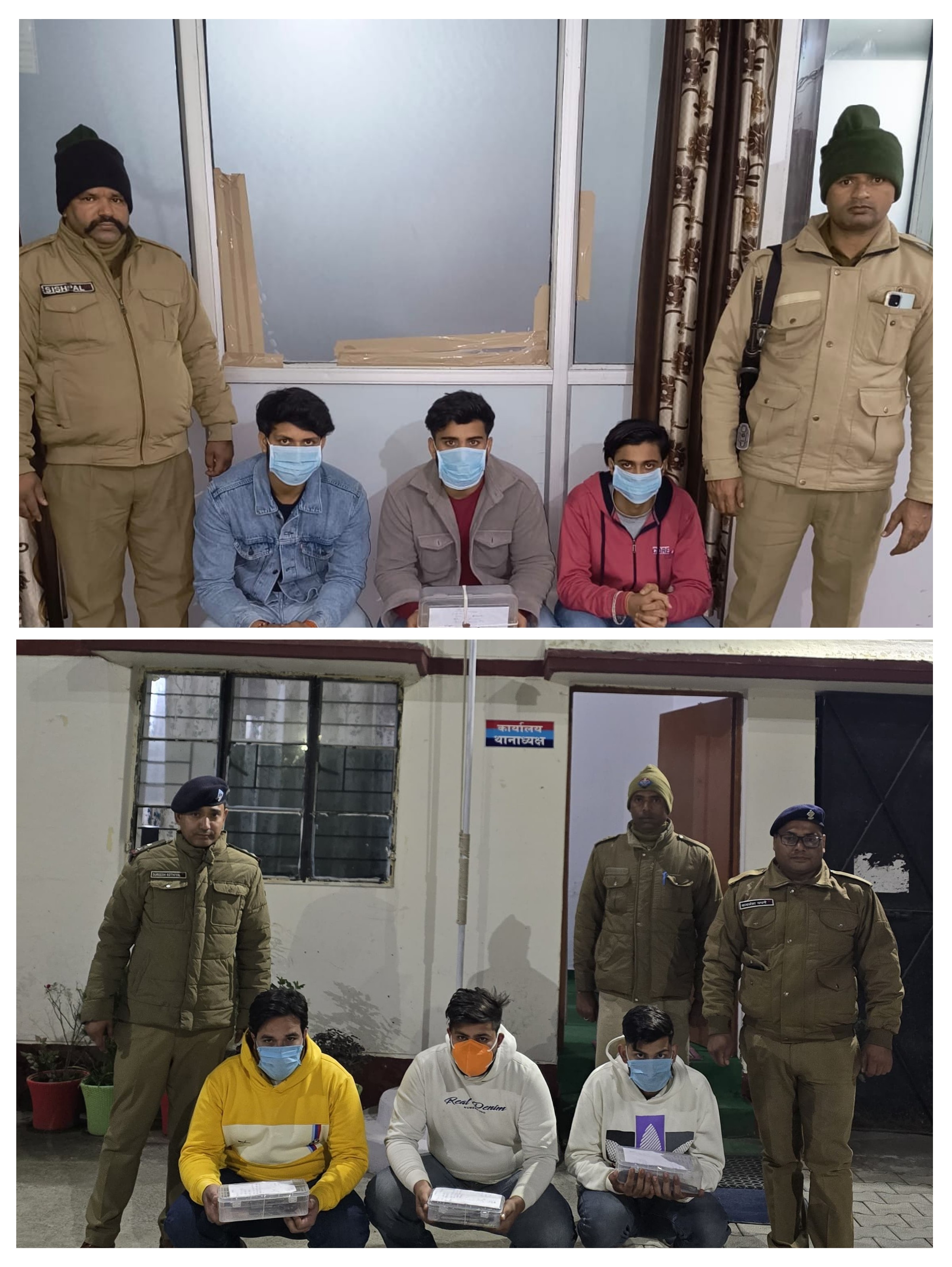 पुलिस कप्तान की सटीक रणनीति से राजधानी में गैंगवार होने से रुकी, दो गैंग के कुल 6 सदस्य गिरफ्तार