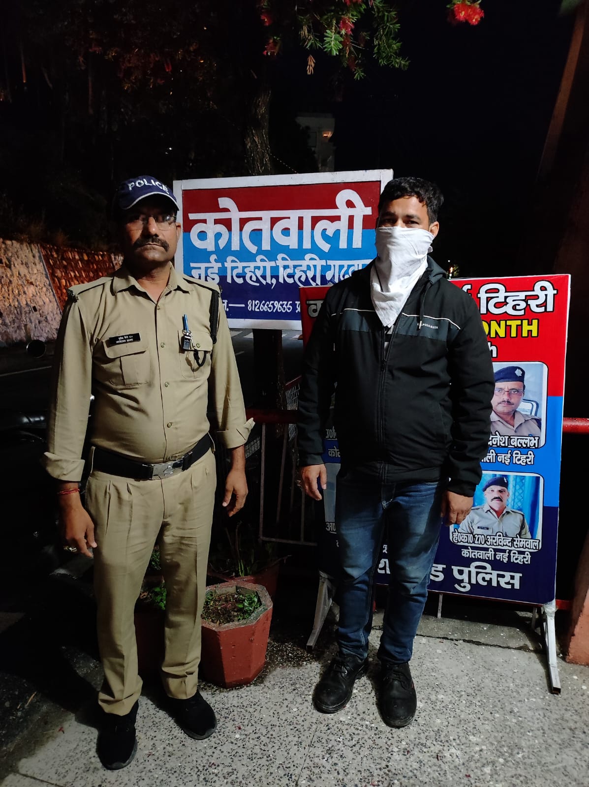 टिहरी पुलिस  ने 02 वाहन चालको को ड्रकंन ड्राईव में किया गिरफ्तार