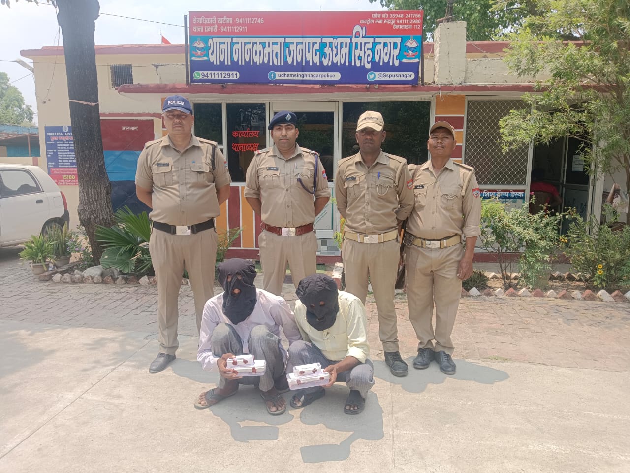 58 ग्राम हेरोइन संग 2 तस्कर गिरफ्तार