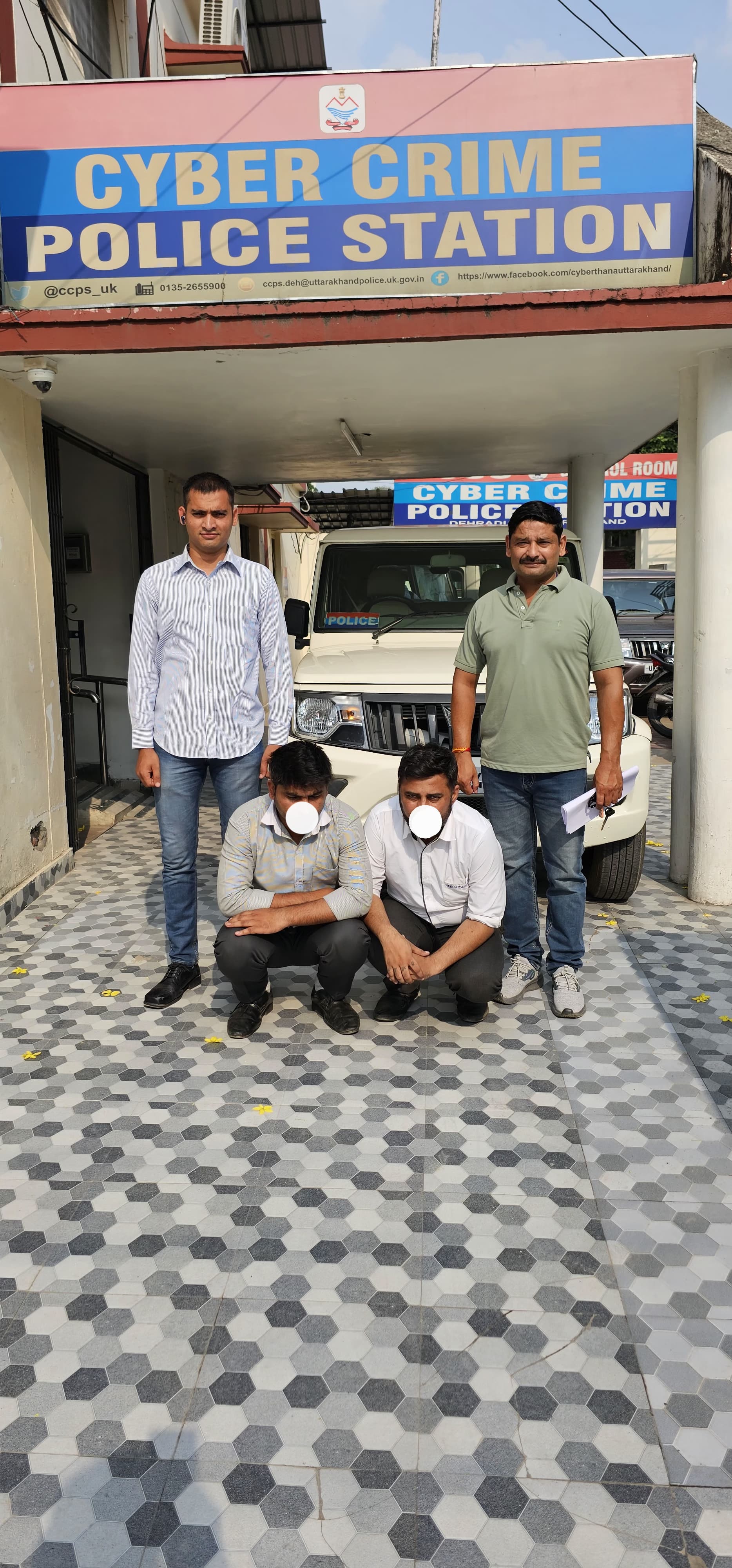 इन्शुरन्स पालिसी में मुनाफे का लालच दिखाकर महिला से ठगे 39 लाख रुपये,2 अभियुक्त फरीदाबाद से गिरफ्तार