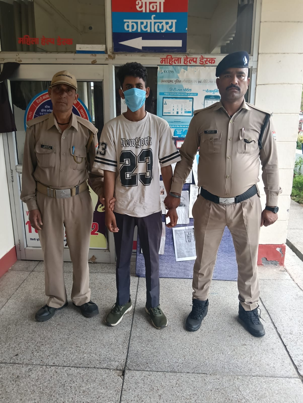 नाबालिग के साथ बहला-फुसलाकर दुष्कर्म करने वाला अभियुक्त गिरफ्तार