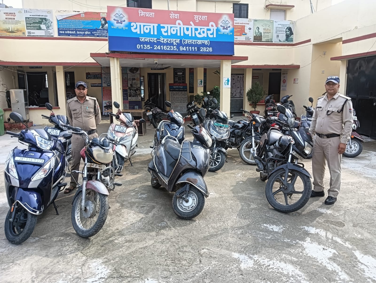 12 नाबालिक वाहन चालक पकड़े, गाड़ियां सीज,भारी जुर्माना वसूल