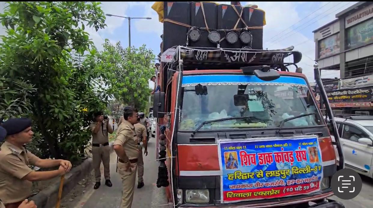 रिस्पना से लेकर आईएसबीटी तक के कांवड़ रूट का कप्तान अजय सिंह ने किया निरीक्षण, डीजे को ध्वनि को मानक अनुरूप रखने के दिये निर्देश