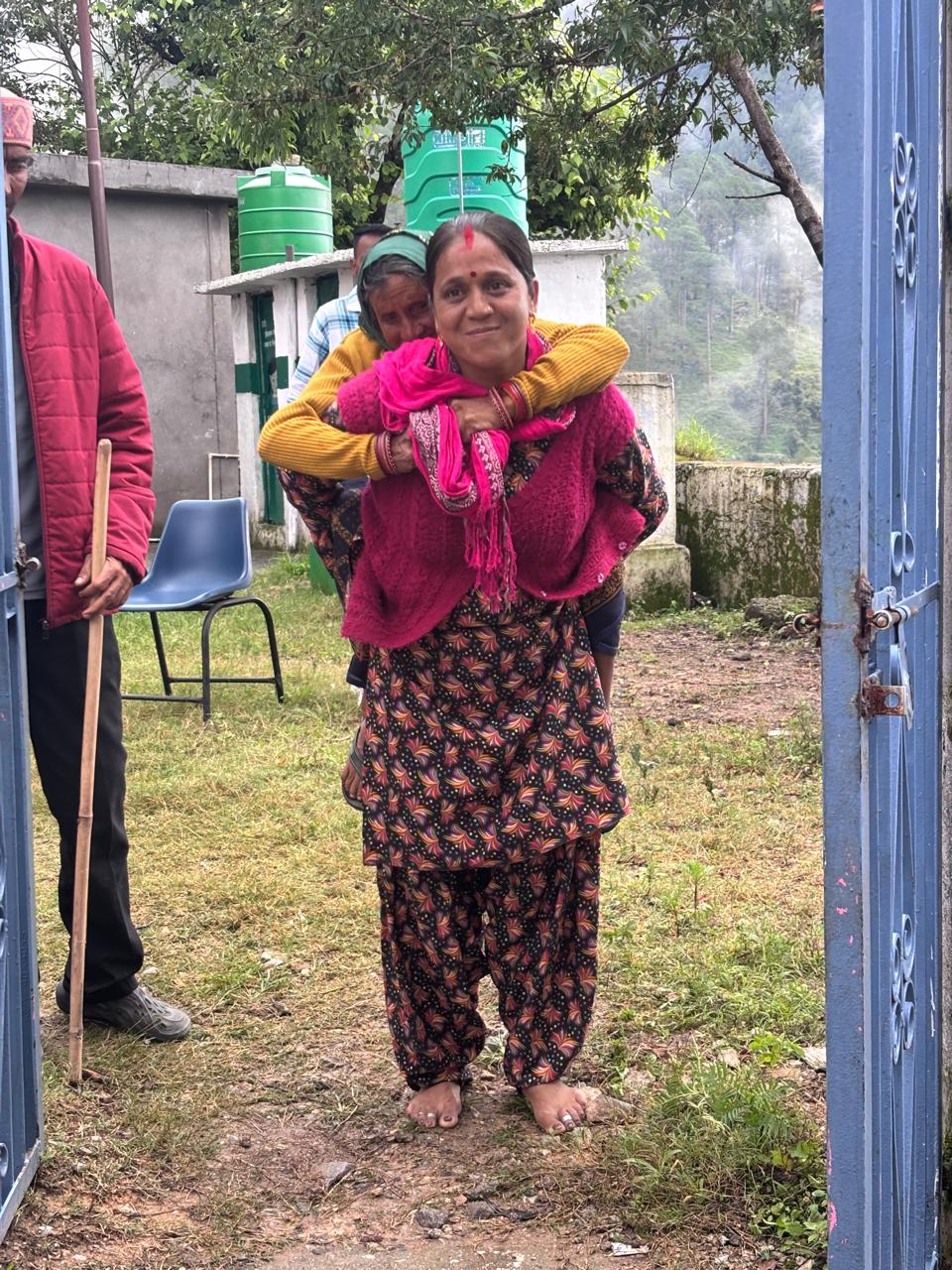 पंचायत चुनाव के प्रथम चरण में युवाओं के साथ साथ बुजुर्गों में भी उत्साह
