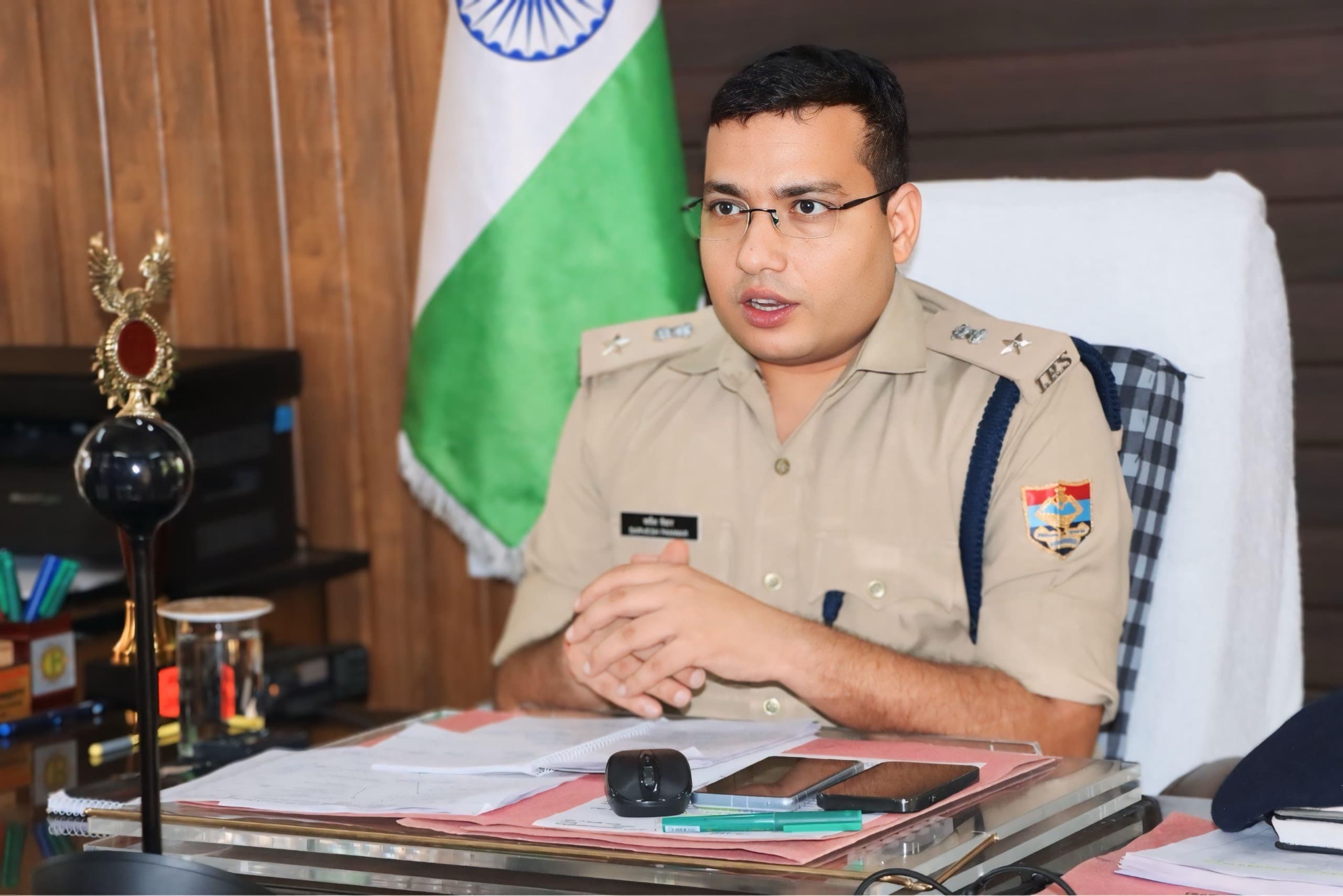 आरक्षी भर्ती परीक्षा में कोई भी अनुचित साधन अपनाने का प्रयास न करें:एसपी चमोली