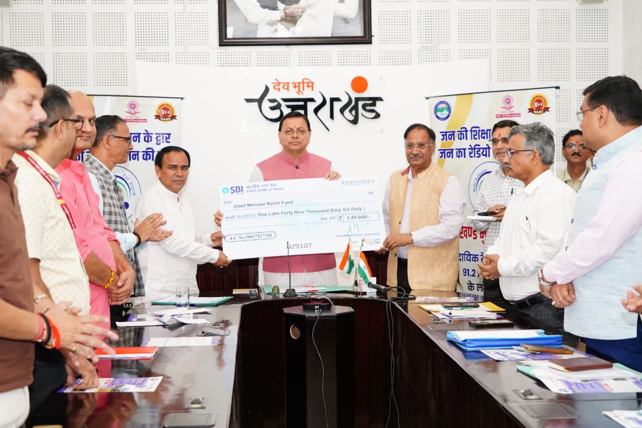 मुख्यमंत्री धामी ने हैलो हल्द्वानी एफ.एम. सामुदायिक रेडियो मोबाइल एप का किया लोकार्पण
