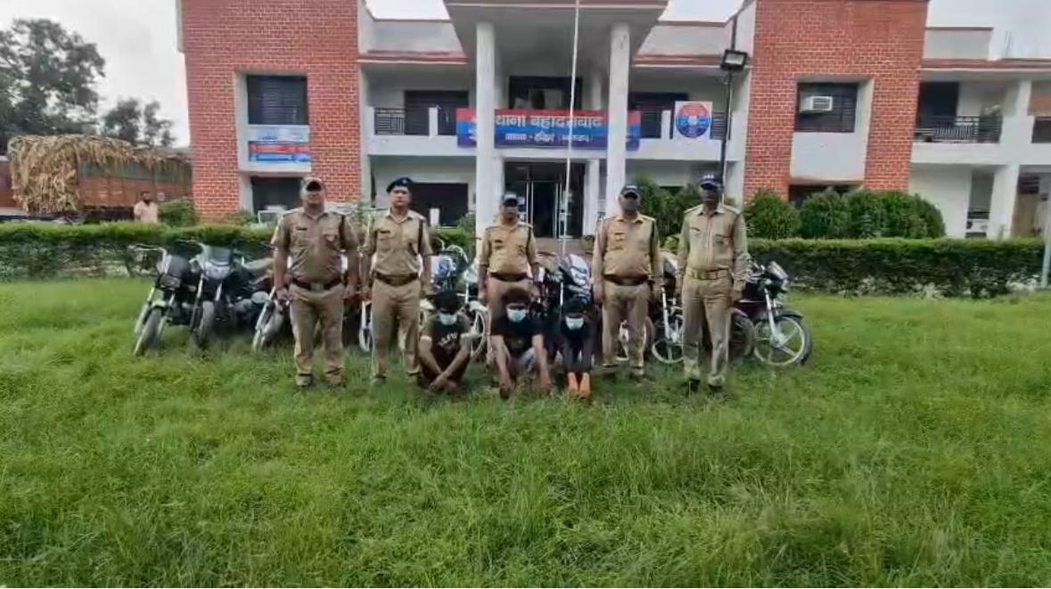 हरिद्वार पुलिस ने किया वाहन चोरी गिरोह का पर्दाफाश