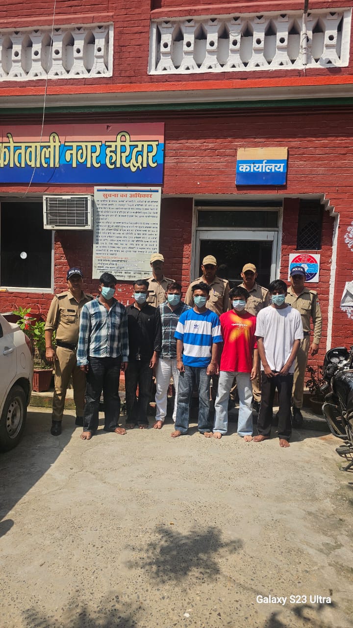 गणेश महोत्सव पर फायरिंग और मारपीट करने वाले “बैंगन गैंग” के 6 सदस्य गिरफ्तार