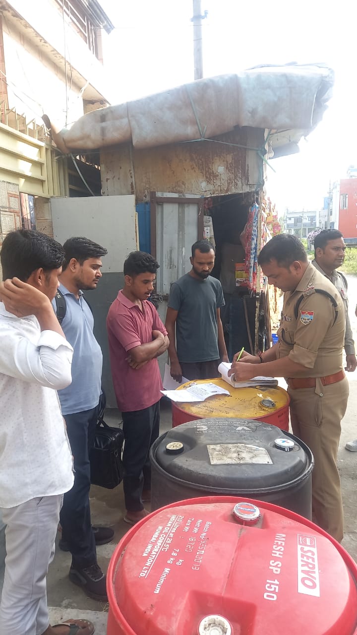 10 मकान मालिकों का कटा चालान, 1 लाख जुर्माना वसूल