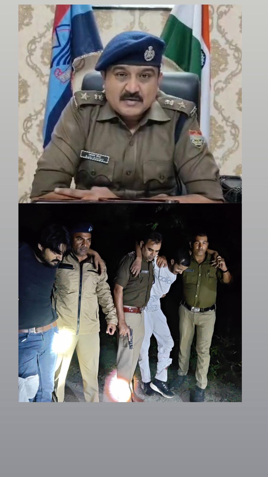 दून अस्पताल के पास युवक को गोली मारने वाले 2 अभियुक्त मुठभेड़ में  व 1 कॉम्बिंग में गिरफ्तार