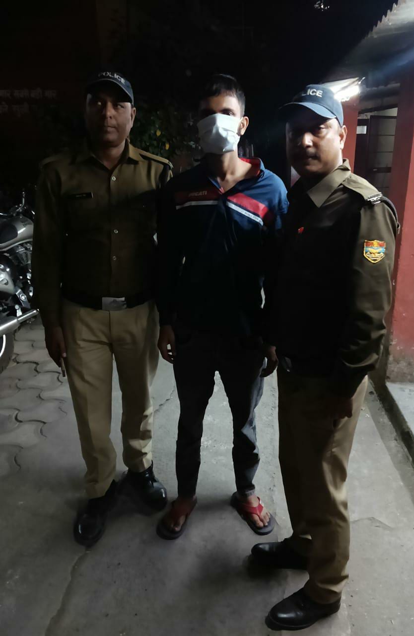 रील देखकर चेन स्नैचिंग की घटना को अंजाम देने वाला अभियुक्त गिरफ्तार