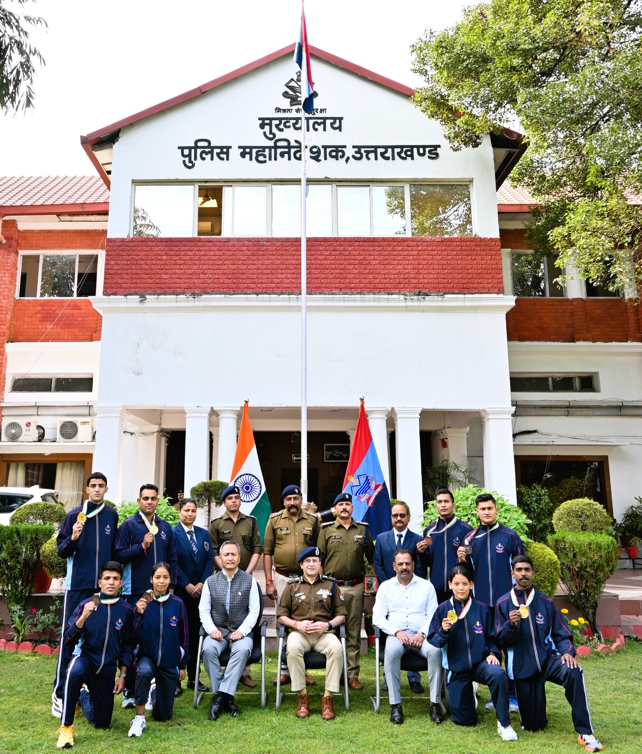 उत्तराखण्ड पुलिस ने जूडो में दिखाया अपना दमख़म जीते 8 पदक