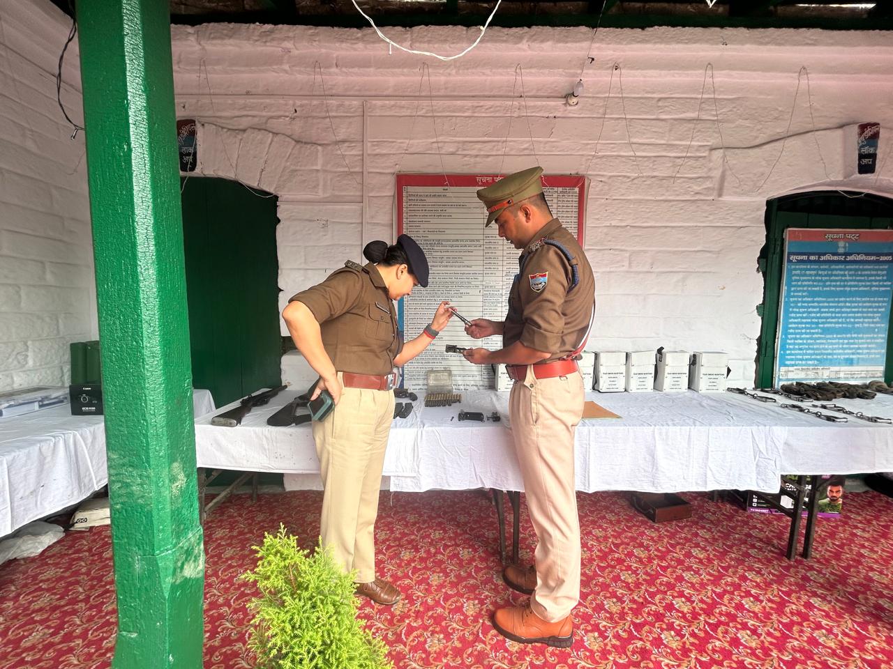 क्षेत्राधिकारी कोटद्वार ने किया कोतवाली लैंसडाउन का अर्द्धवार्षिक निरीक्षण