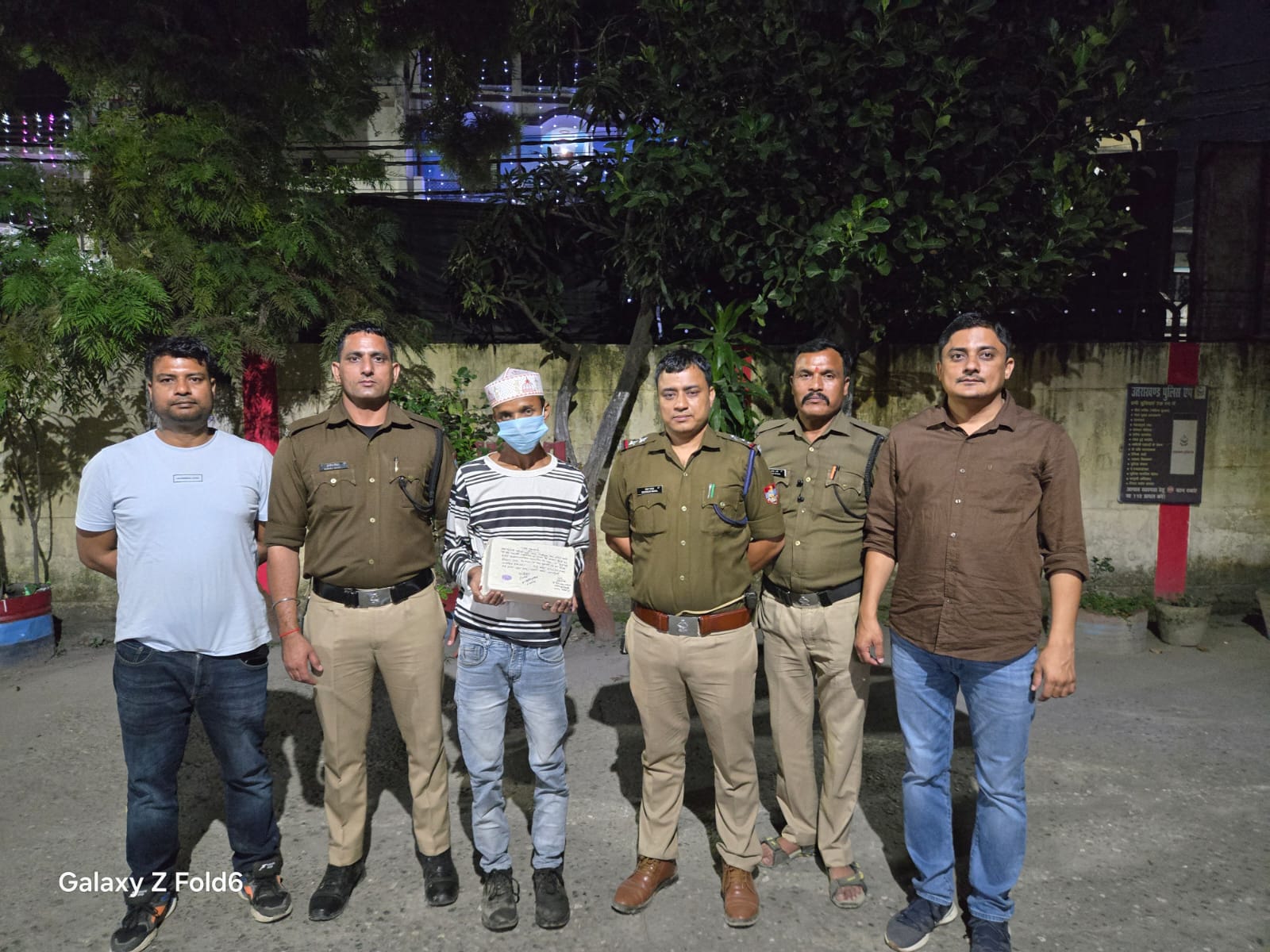 70 नशीले इंजेक्शन के साथ 1 अभियुक्त गिरफ्तार