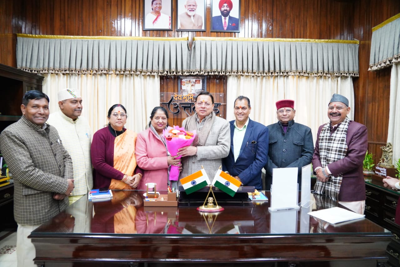 सीबीआई जांच पर भाजपा के मंत्रियो व विधायको ने सीएम धामी का जताया आभार