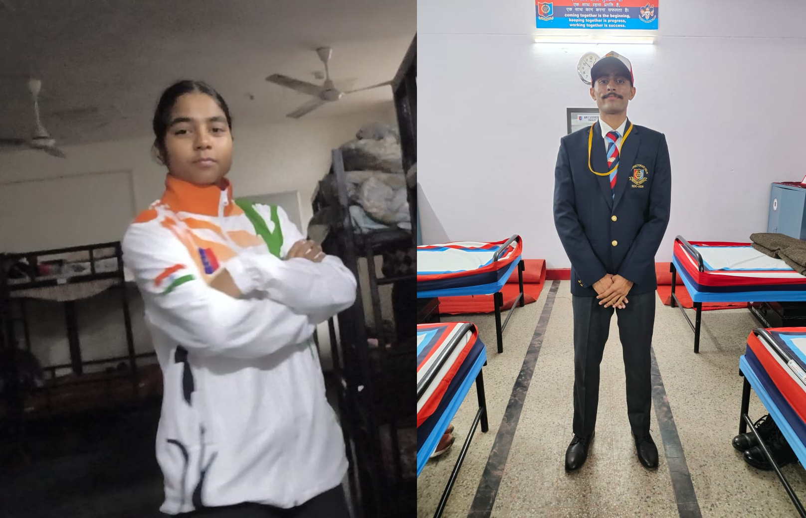 गणतंत्र दिवस की आरडीसी व पीएम रैली के लिए एनसीसी कैडेट्स भाई-बहन का हुआ चयन