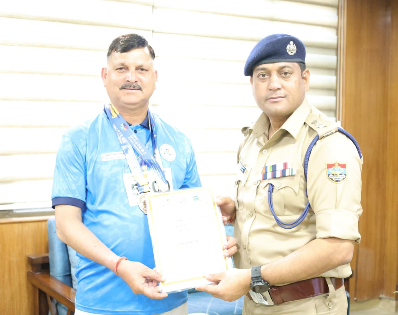 दून पुलिस के जवान ने राष्ट्रीय खेलों में जीता स्वर्ण पदक