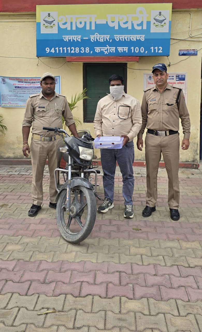 अवैध तमंचे के साथ एक आरोपित को हरिद्वार पुलिस ने किया गिरफ्तार