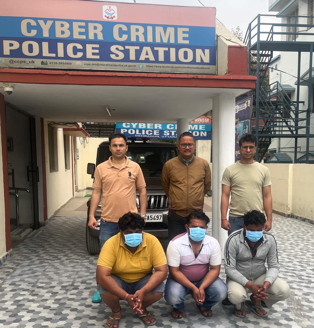 म्यूल खातों के नेटवर्क का भंडाफोड़ एसटीएफ ने साइबर ठगी गिरोह का किया पर्दाफाश