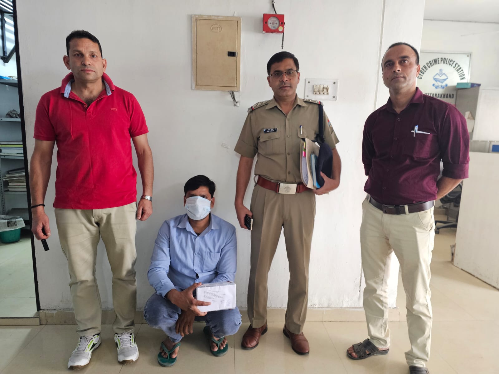 डिजिटल अरेस्ट कर बुजुर्ग से ठगे 69 लाख रुपये, 1 गिरफ्तार