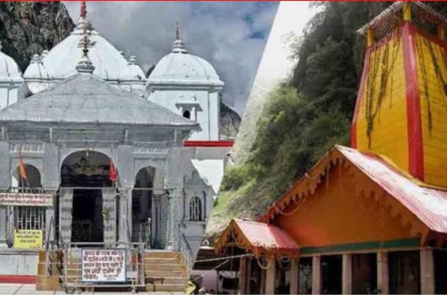 माँ गंगा-यमुना विराजी अपने स्थान पर,जयघोष संग श्रद्धालुओं के लिए खुले कपाट