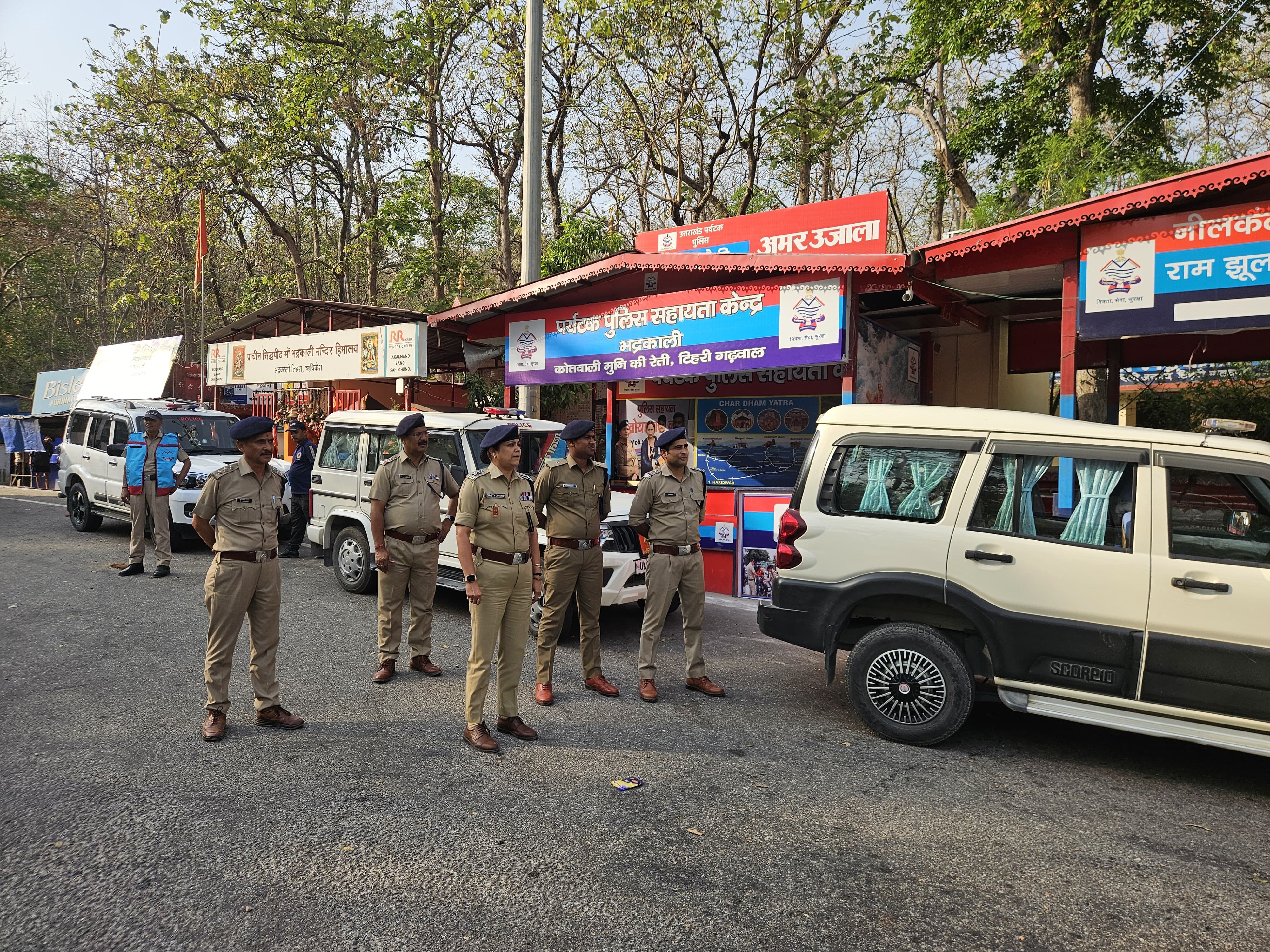 ट्रैफिक व्यवस्था दुरुस्त करने खुद पहुँची एसएसपी श्वेता चौबे