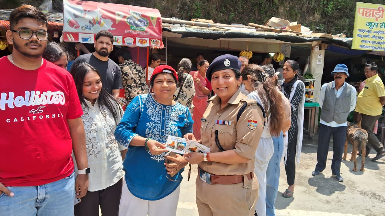 एसपी उत्तरकाशी ने यमनोत्री यात्रा मार्ग का स्वयं निरीक्षण कर अधिकारियों को अलर्ट रहने के दिए निर्देश
