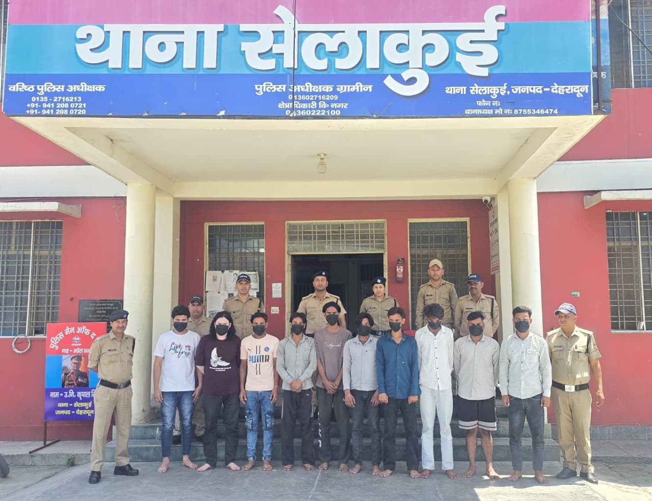 मजदूरों को भड़का रहे 10 उपद्रवियों को पुलिस ने किया गिरफ्तार