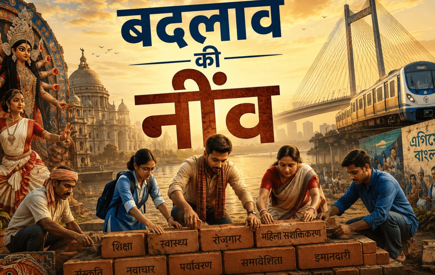 बंगाल में बड़े बदलाव की पड़ चुकी है नींव!