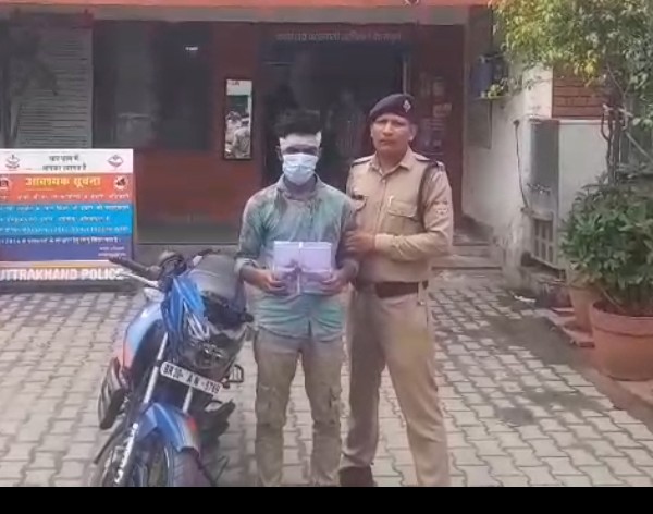बदला लेने की नीयत से किया था युवको ने फायर, गिरफ्तार युवक की निशानदेही पर पिस्तौल, कारतूस बरामद