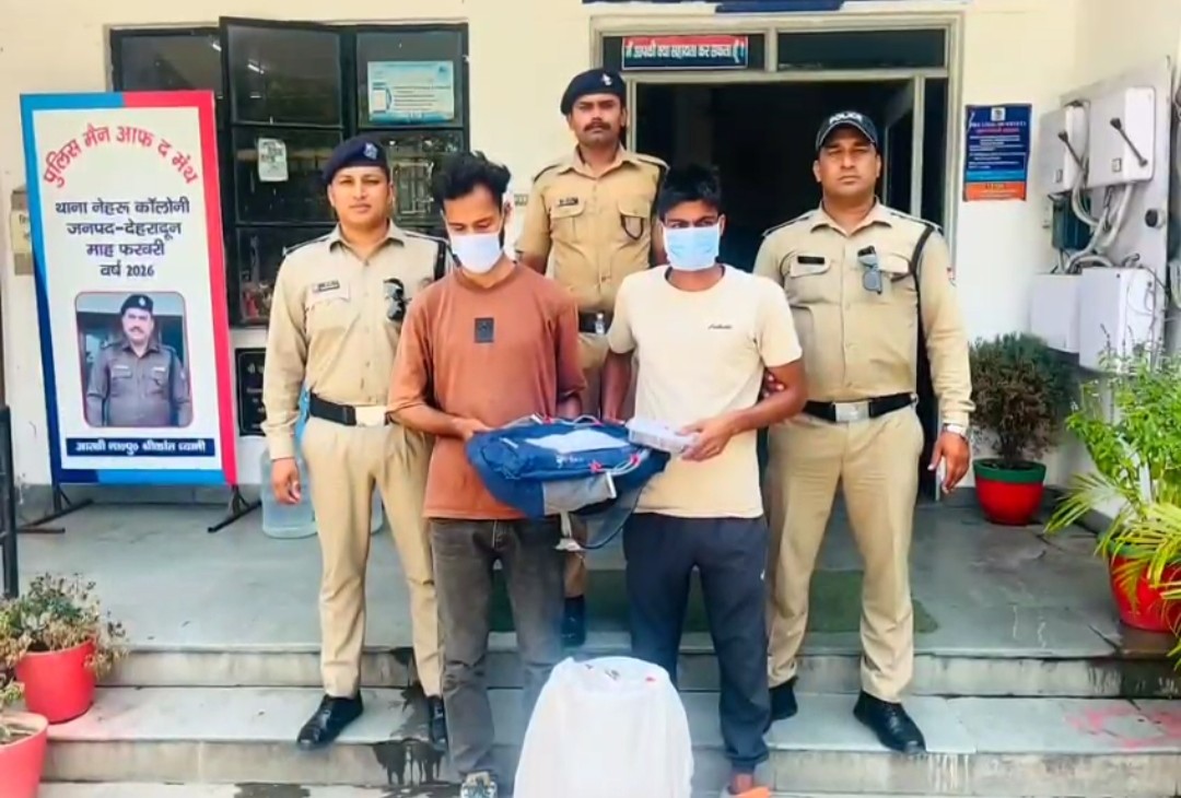 नेहरु कॉलोनी क्षेत्र में हुई नकबजनी की घटना का दून पुलिस ने किया खुलासा