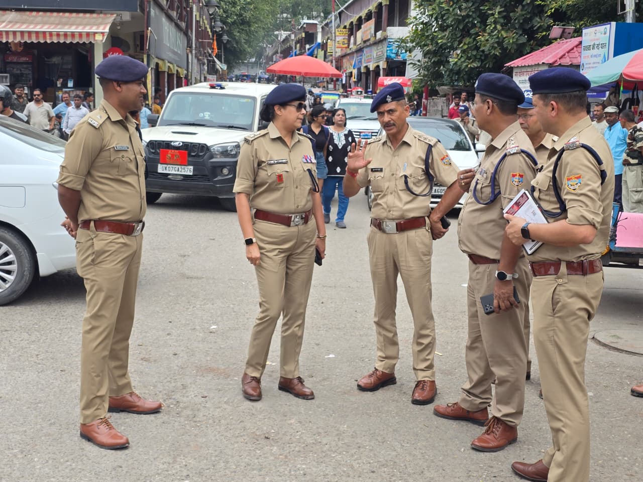 कप्तान श्वेता ने लिया कांवड़ यात्रा की तैयारियां का जायज़ा