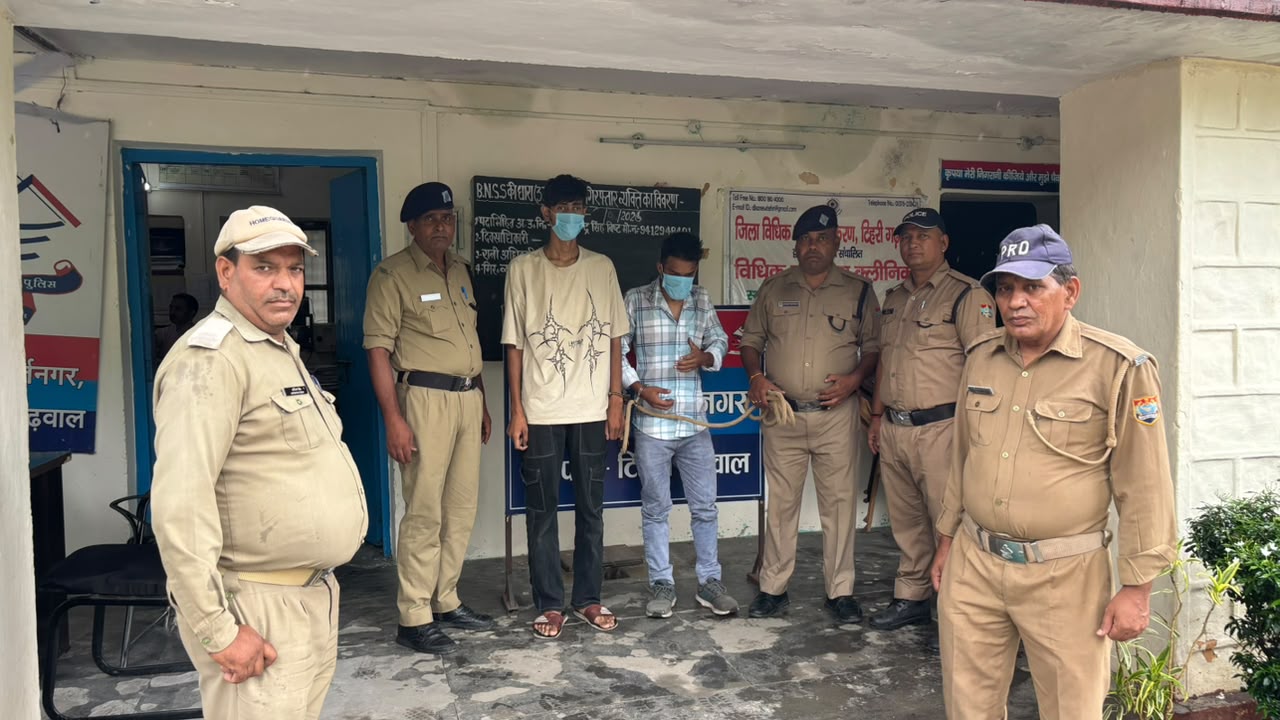 पहाड़ी युवाओं को नशे का आदी बनाने की मंशा लिए 2 तस्कर 8.95 ग्राम स्मैक संग गिरफ्तार