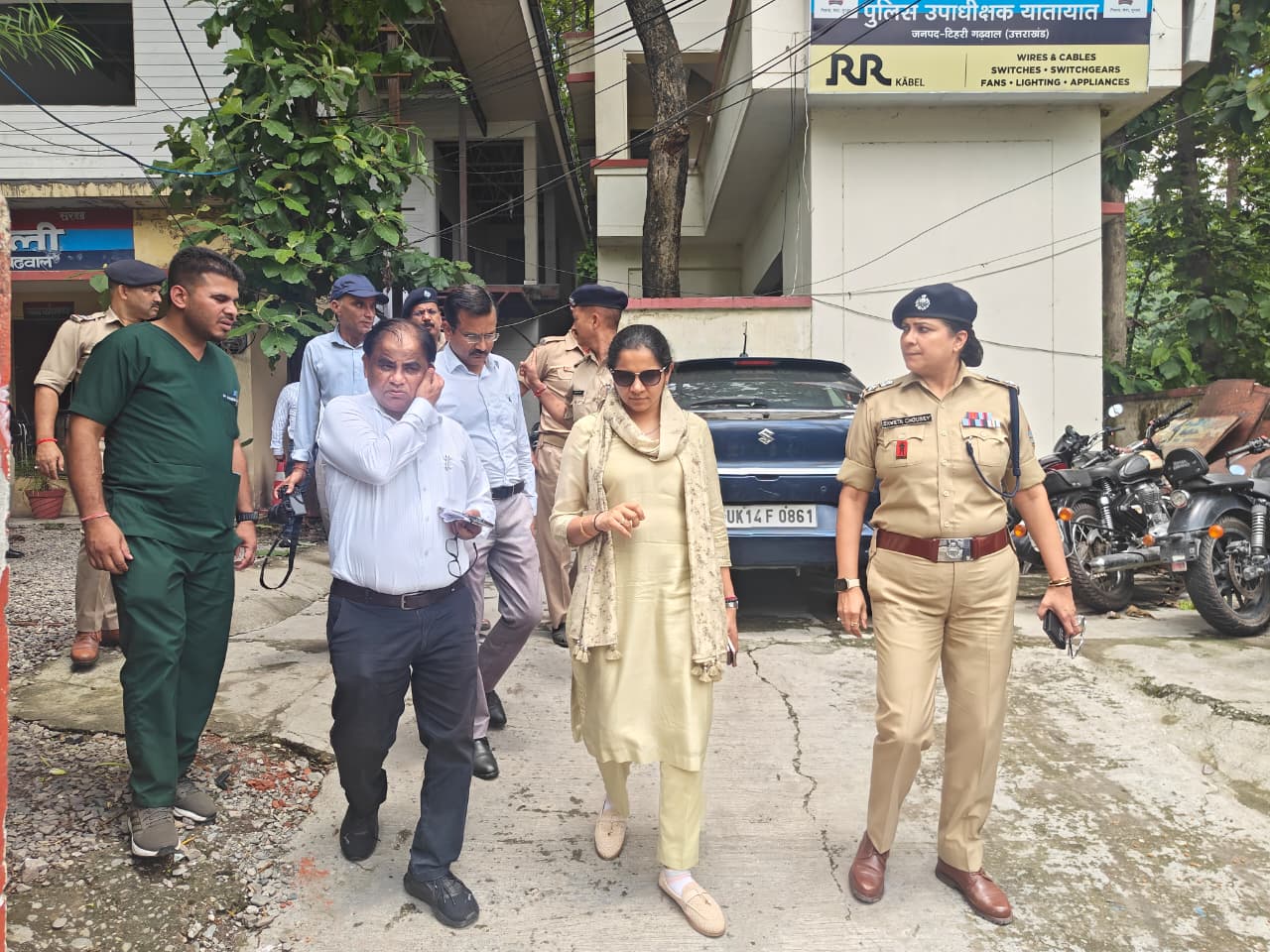 कांवड़ मेले के सकुशल व सफल संचालन को डीएम व पुलिस कप्तान ने ग्राउंड जीरो पर जांची व्यवस्थाएं
