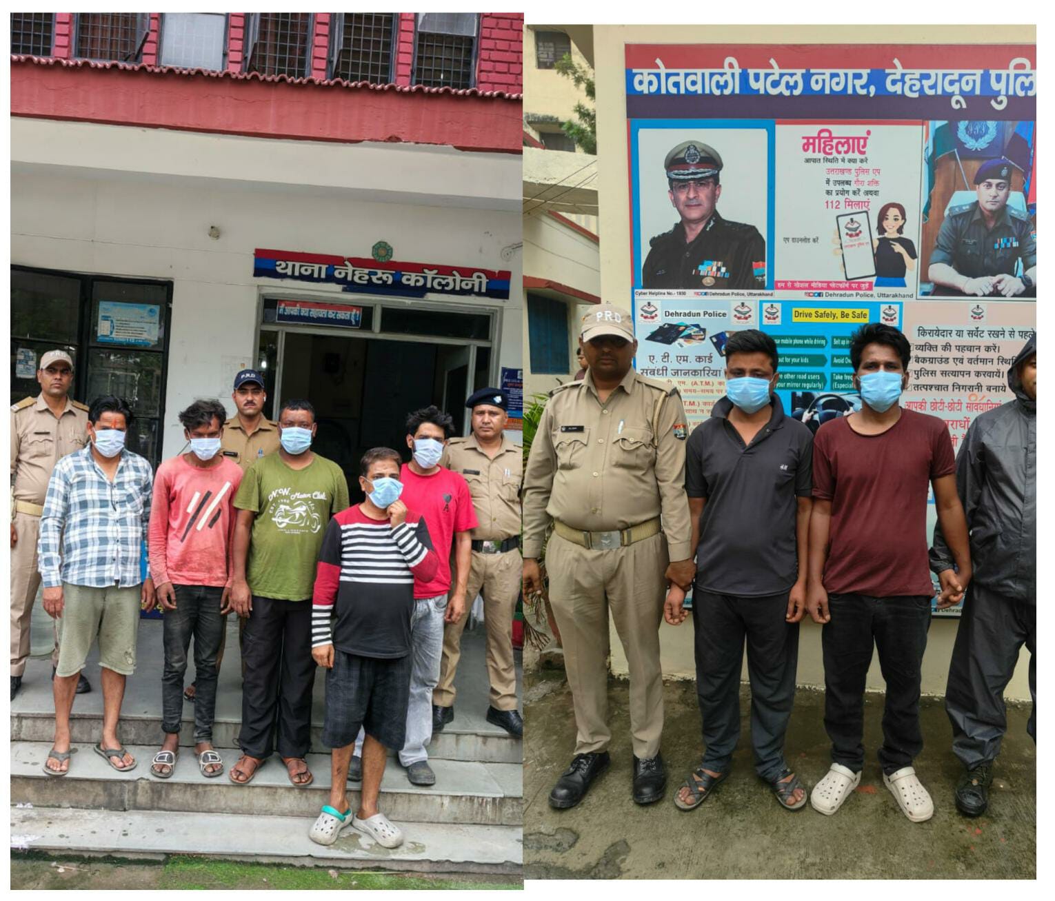 अलग-अलग थाना क्षेत्र के 15 वारंटी गिरफ्तार

