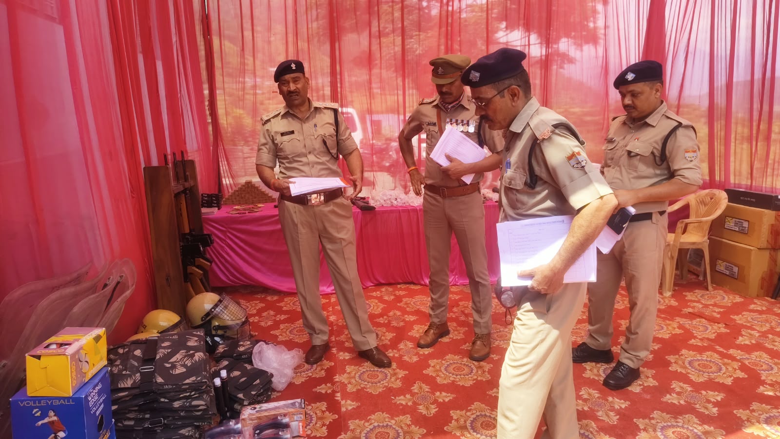 क्षेत्राधिकारी चंबा ने किया थाना छाम का अर्धवार्षिक निरीक्षण, व्यवस्थाओं का लिया जायज़ा