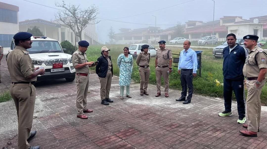 नीट-पीजी परीक्षा को लेकर पौड़ी में सुरक्षा व्यवस्था कड़ी