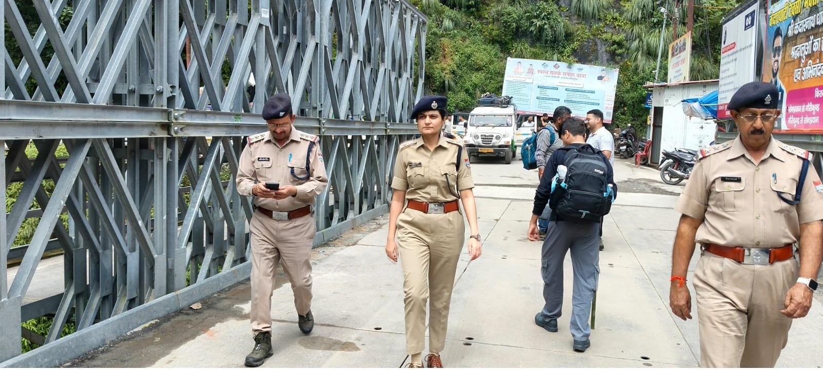 केदारनाथ यात्रा के दूसरे चरण की तैयारियां तेज, एसपी ने रुद्रप्रयाग से गौरीकुंड तक किया निरीक्षण*