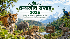 उत्तराखंड में वन्यजीव सप्ताह-2026 की शुरुआत, 8 अक्टूबर तक चलेगा अभियान