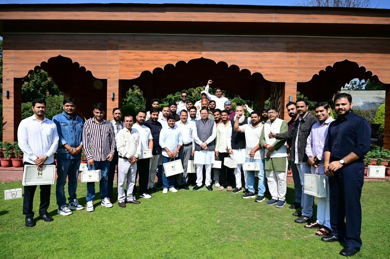 हरियाणा के युवाओं ने सीएम धामी से किये अपने भ्रमण के अनुभव साझा, धामी ने कहा 